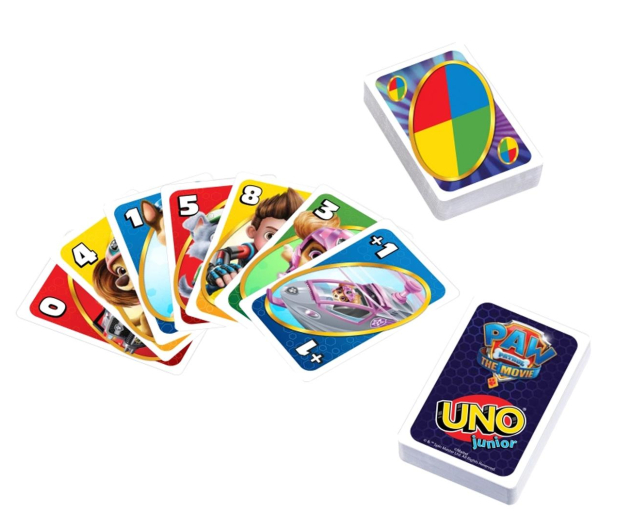 Mattel UNO Junior Psi Patrol Gra karciana dla dzieci - 1040571 - zdjęcie 2